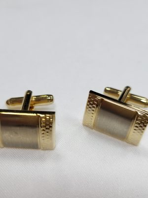 MANŠETNI GUMBI 24-10 ZLATI