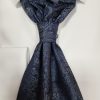 KRAVATA ASCOT ALEKSEJ MODRA 423 POROČNA