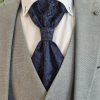 KRAVATA ASCOT ALEKSEJ MODRA 423 POROČNA