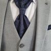 KRAVATA ASCOT ALEKSEJ MODRA 423 POROČNA