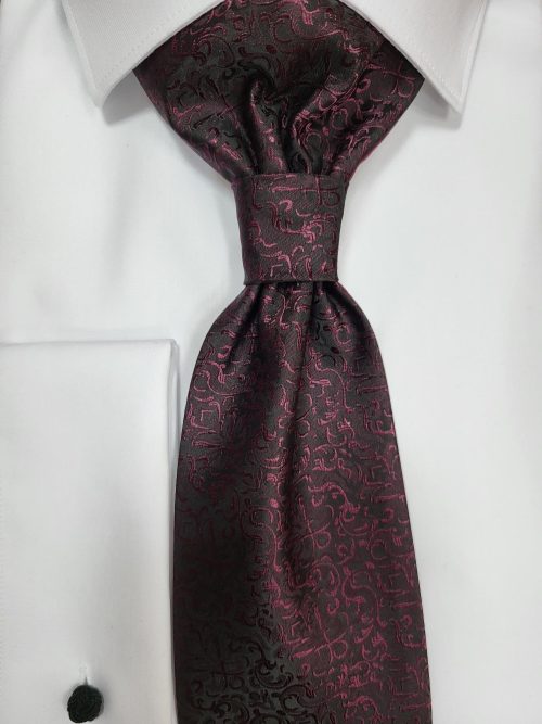 KRAVATA ASCOT ALEKSEJ BORDO RDEČA 318 POROČNA