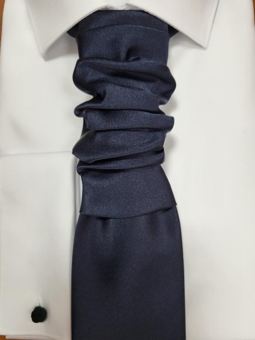 KRAVATA ASCOT ODISEJ MODRA 411 POROČNA