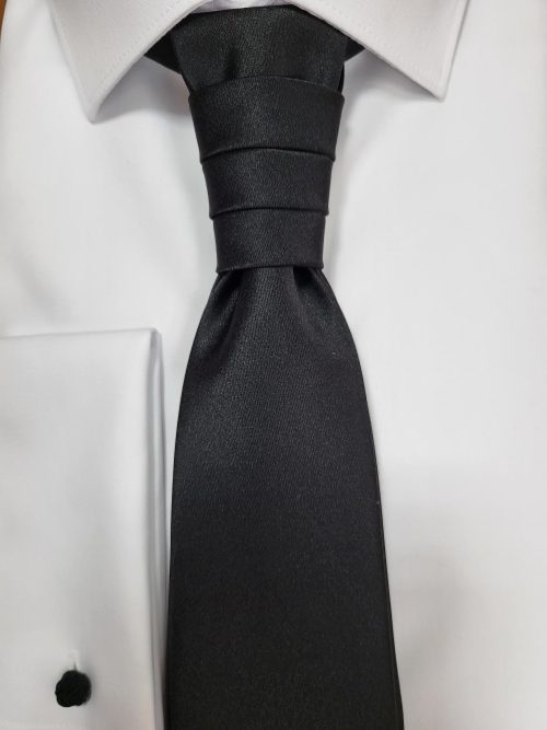 KRAVATA ASCOT DAVID ČRNA 700